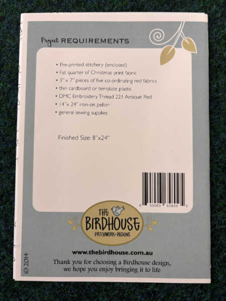 The Carolers stitchery pattern requirements