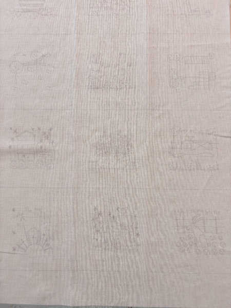 Appleby Farm Embroidery Panel - Image 2