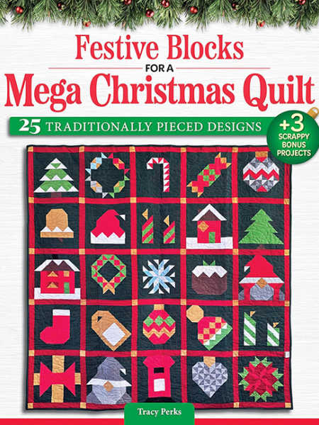 Festive Blocks for a Mega Christmas Quilt Book UK