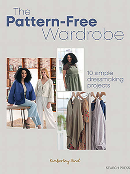 The Pattern Free Wardrobe book front cover from search Press UK